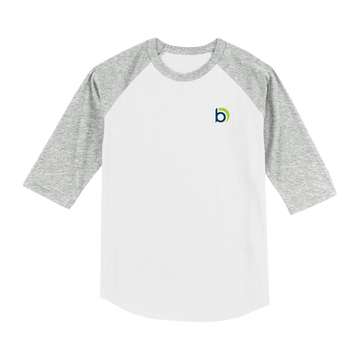 Berry Dunn Unisex White & Grey Raglan Jersey