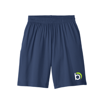 Berry Dunn Unisex Navy Competitor Dry Fit Shorts