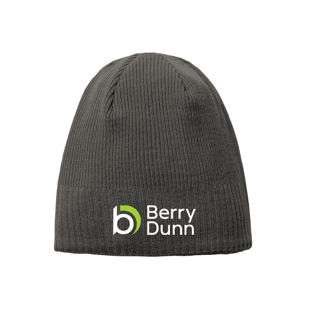 Berry Dunn Navy New Era® Knit Beanie