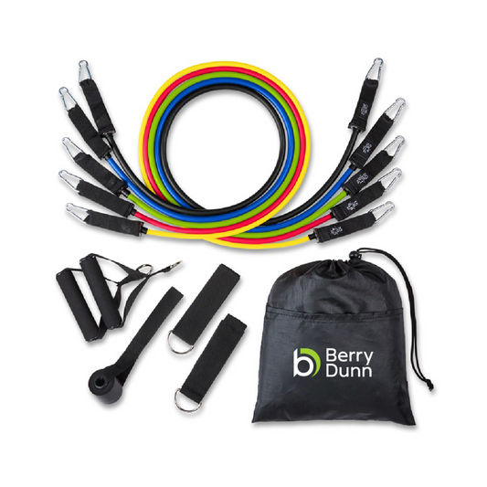 Berry Dunn Ultimate Resistance Band Fitness Set